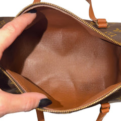 LOUIS VUITTON Monogram Coated Canvas Papillon 30 Louis Vuitton