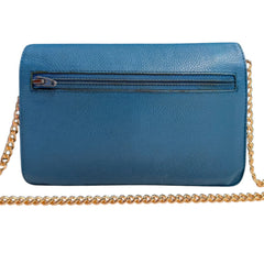 CHANEL Turquoise Caviar Timeless Clutch Chanel