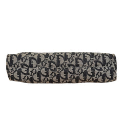 CHRISTIAN DIOR Black Trotter Canvas Shoulder Pochette Dior