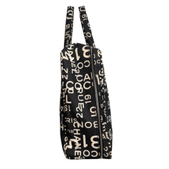 CHANEL Black/White Canvas 31 Rue Cambon Luggage Bag Chanel