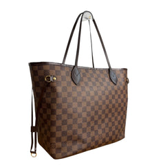 LOUIS VUITTON Damier Ebene Neverfull MM Tote Bag Louis Vuitton