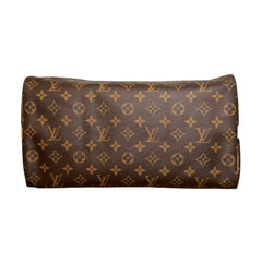 LOUIS VUITTON Monogram Speedy Bandouliere 35 with Strap Louis Vuitton