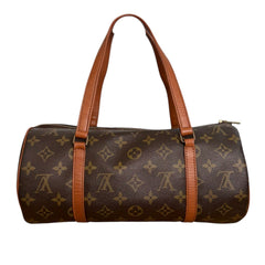 LOUIS VUITTON Monogram Coated Canvas Papillon 30 Louis Vuitton