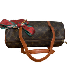 LOUIS VUITTON Monogram Coated Canvas Papillon 30 Louis Vuitton