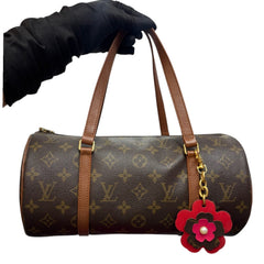 LOUIS VUITTON Monogram Coated Canvas Papillon 30 Louis Vuitton