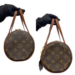 LOUIS VUITTON Monogram Coated Canvas Papillon 30 Louis Vuitton