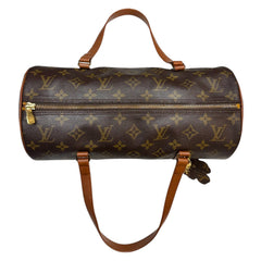 LOUIS VUITTON Monogram Coated Canvas Papillon 30 Louis Vuitton