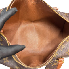 LOUIS VUITTON Monogram Coated Canvas Papillon 30 Louis Vuitton