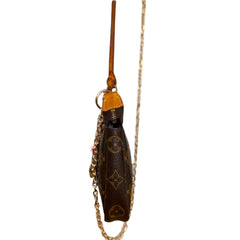 LOUIS VUITTON Monogram Coated Canvas Pochette Accessoires Louis Vuitton