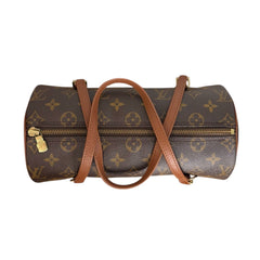 LOUIS VUITTON Monogram Coated Canvas Papillon 25 Louis Vuitton