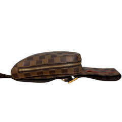 LOUIS VUITTON Damier Ebene Coated Canvas Geronimos Bag Louis Vuitton