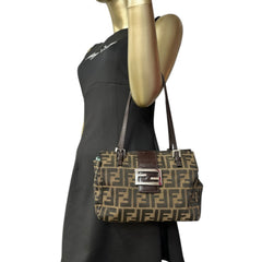 FENDI Zucca Canvas Bento Bag Fendi