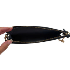 LOUIS VUITTON Black Epi Leather Pochette Accessoires Louis Vuitton
