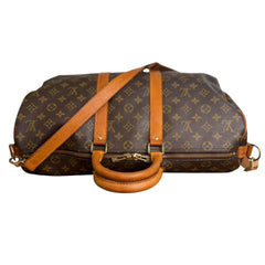 LOUIS VUITTON Monogram Bandouliere Keepall 45 with Strap Louis Vuitton