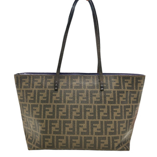FENDI Zucca Coated Canvas Tote Bag Fendi