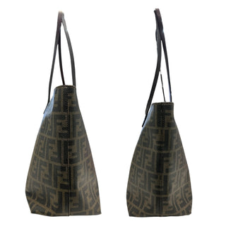 FENDI Zucca Coated Canvas Tote Bag Fendi