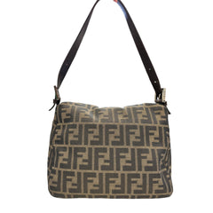 FENDI Zucca Canvas Mama Baguette Shoulder Bag Fendi