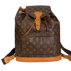 LOUIS VUITTON Monogram Montsouris GM Backpack Louis Vuitton