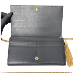 SAINT LAURENT Mary Kate YSL Clutch with Chain and Tassel Saint Laurent