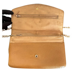 CHANEL Beige Caviar Timeless Clutch Chanel