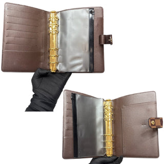 LOUIS VUITTON Damier Ebene MM Agenda Cover Louis Vuitton