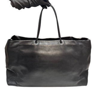 CHANEL Black Lambskin Large Essential 31 Rue Cambon Tote Chanel
