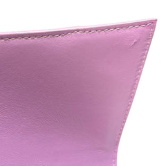 BALENCIAGA Lilac Shiny Box Calfskin Small Hourglass Top Handle Bag Gucci
