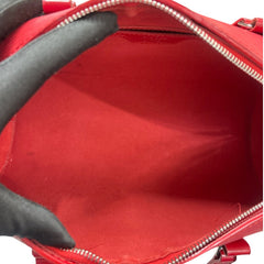 LOUIS VUITTON Red Epi Leather Soufflot Bag Louis Vuitton