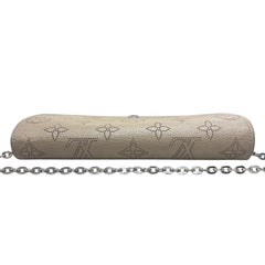 LOUIS VUITTON Tan Leather Mahina Wallet with Chain Louis Vuitton