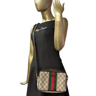 GUCCI GG Supreme Coated Ophidia Camera Bag Gucci