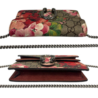 GUCCI GG Supreme Blooms Coated Canvas Super Mini Dionysus Chain Bag Gucci