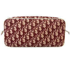 CHRISTIAN DIOR #2 Red Coated Canvas Trotter Camera Bag Dior