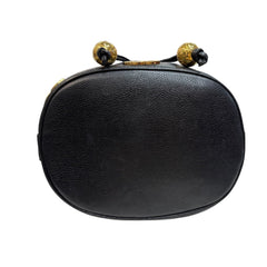 CHANEL Caviar Leather Tripple CC Bucket Bag Chanel
