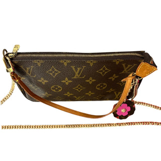 LOUIS VUITTON Monogram Coated Canvas Pochette Accessoires Louis Vuitton