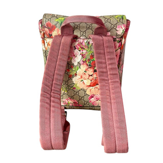 Gucci GG Supreme Monogram Blooms Small Backpack Chanel