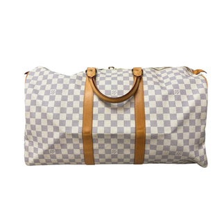 LOUIS VUITTON Damier Azur Keepall 50 Louis Vuitton