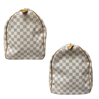 LOUIS VUITTON Damier Azur Keepall 50 Louis Vuitton