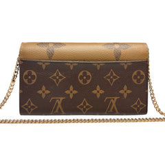 LOUIS VUITTON Reverse Monogram Sarah Wallet with added Chain Louis Vuitton