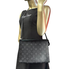 Louis Vuitton Monogram Eclipse Pochette Voyage MM Louis Vuitton