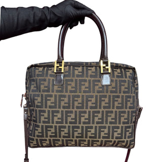 FENDI Zucca Canvas Briefcase Fendi