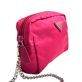 PRADA Pink Tessuto Nylon Pouch Prada