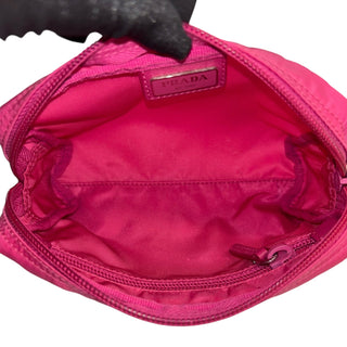 PRADA Pink Tessuto Nylon Pouch Prada
