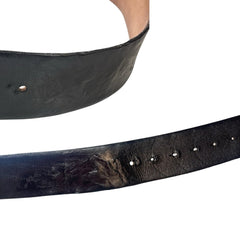CHANEL Black Leather Belt 90/36 Chanel