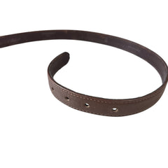 CHANEL Brown Leather Belt 70/28 Chanel