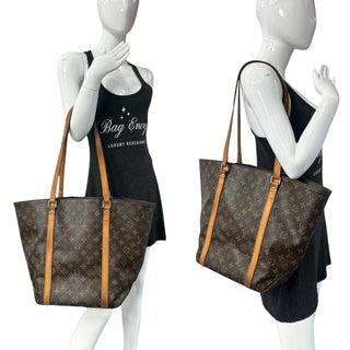 LOUIS VUITTON Monogram Sac Shopping Tote Louis Vuitton