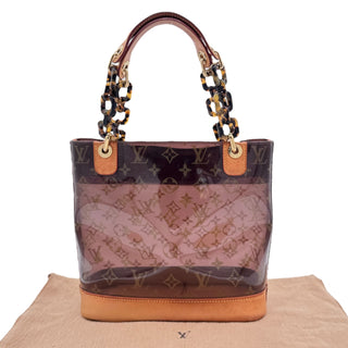 LOUIS VUITTON Monogram Transparent Cabas PM Louis Vuitton