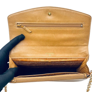 CHANEL Beige Caviar Timeless Clutch Chanel