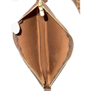 LOUIS VUITTON Monogram Pochette Accessoires with Long Strap Louis Vuitton