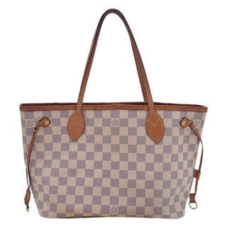 LOUIS VUITTON Damier Azur Neverfull PM Louis Vuitton