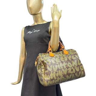 LOUIS VUITTON Stephen Sprouse Monogram Graffita Speedy 30 Louis Vuitton